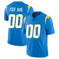 Parkc Custom LA.Chargers Blue Limited Vapor Untouchable Home Game Any Name & Numbers Stitched Jerseys
