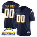 Parkc Custom LA.Chargers Navy Elite Limited Home Game Any Name & Numbers Stitched Jerseys