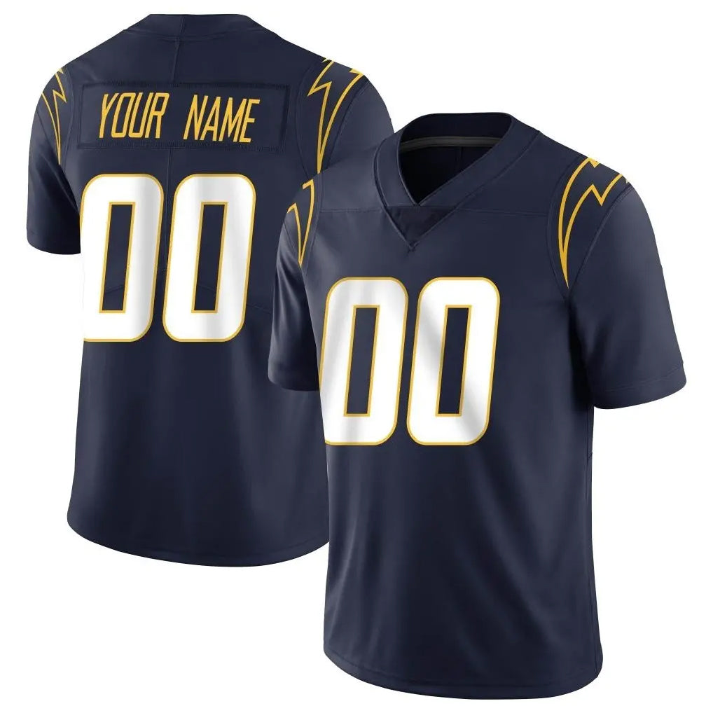 Parkc Custom LA.Chargers Navy Limited Vapor Untouchable Home Game Any Name & Numbers Stitched Jerseys