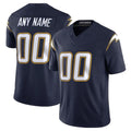 Parkc Custom LA.Chargers Navy Vapor F.U.S.E. Limited Home Game Any Name & Numbers Stitched Jerseys