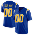 Parkc Custom LA.Chargers Royal Limited Vapor Home Game Any Name & Numbers Stitched Jerseys