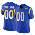 Parkc Custom LA.Rams Royal Limited Vapor F.U.S.E. Home Game Any Name & Numbers Stitched Jerseys