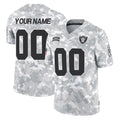 Parkc Custom LV.Raiders Arctic Camo Salute To Service Limited Game Any Name & Numbers Stitched Jerseys