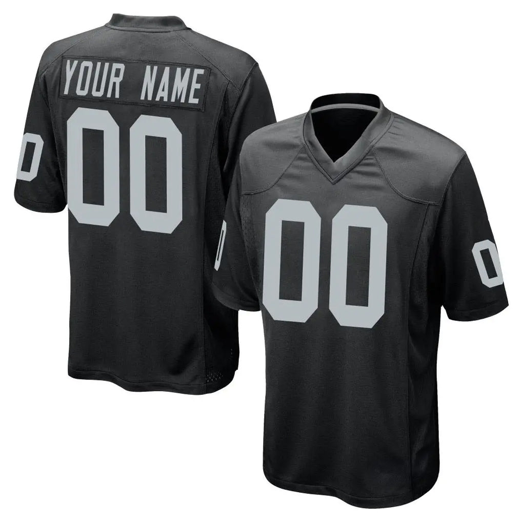 Parkc Custom LV.Raiders Black Home Game Any Name & Numbers Stitched Jerseys