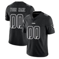 Parkc Custom LV.Raiders Black Limited Black Impact Home Game Any Name & Numbers Stitched Jerseys