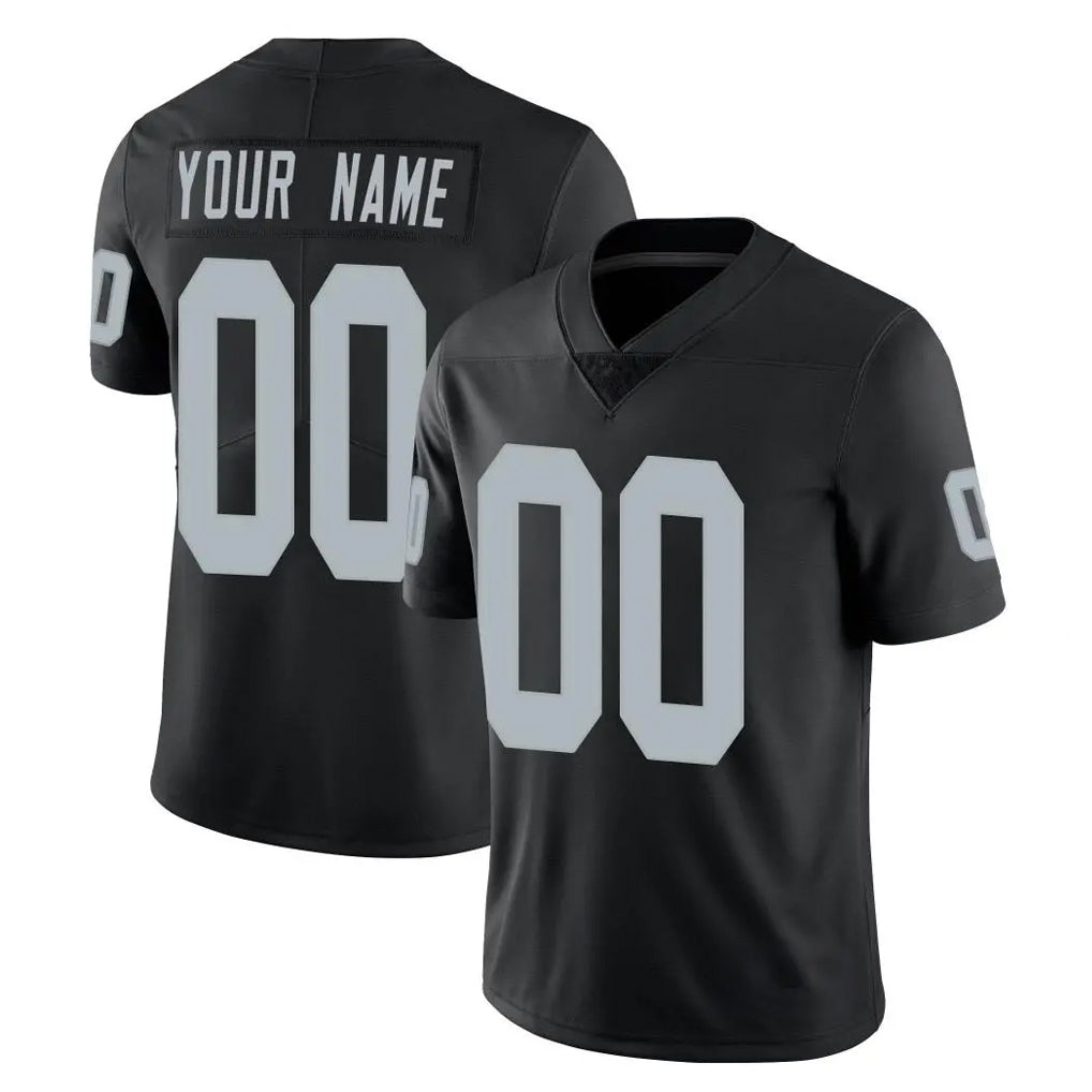 Parkc Custom LV.Raiders Black Limited Vapor Untouchable Home Game Any Name & Numbers Stitched Jerseys