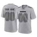 Parkc Custom LV.Raiders Gray Atmosphere Fashion Limited Game Any Name & Numbers Stitched Jerseys
