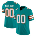 Parkc Custom M.Dolphins Aqua Limited Alternate Vapor F.U.S.E. Home Game Any Name & Numbers Stitched Jerseys