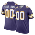 Parkc Custom M.Vikings Purple Limited Classic Home Game Any Name & Numbers Stitched Jerseys