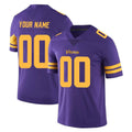 Parkc Custom M.Vikings Purple Limited Color Rush Home Game Any Name & Numbers Stitched Jerseys