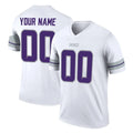 Parkc Custom M.Vikings White Alternate Legend Home Game Any Name & Numbers Stitched Jerseys