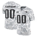 Parkc Custom NE.Patriots Arctic Camo Salute To Service Limited Game Any Name & Numbers Stitched Jerseys