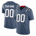 Parkc Custom NE.Patriots Blue Limited Rivalries Collection Home Game Any Name & Numbers Stitched Jerseys