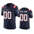 Parkc Custom NE.Patriots Navy Vapor Untouchable Home Game Any Name & Numbers Stitched Jerseys