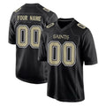 Parkc Custom NO.Saints Black Carbon Fashion Home Game Any Name & Numbers Stitched Jerseys
