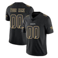Parkc Custom NO.Saints Black Impact Limited Home Game Any Name & Numbers Stitched Jerseys