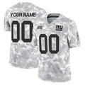 Parkc Custom NY.Giants Arctic Camo Salute To Service Limited Game Any Name & Numbers Stitched Jerseys