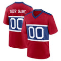 Parkc Custom NY.Giants Red Century Home Game Any Name & Numbers Stitched Jerseys