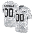 Parkc Custom NY.Jets Arctic Camo Salute to Service Limited Game Any Name & Numbers Stitched Jerseys