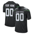 Parkc Custom NY.Jets Black Home Game Any Name & Numbers Stitched Jerseys