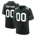 Parkc Custom NY.Jets Black Legacy Home Game Any Name & Numbers Stitched Jerseys