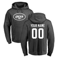Parkc Custom NY.Jets Gray Pullover Hoodies Limited Game Any Name & Numbers Stitched Jerseys