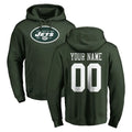 Parkc Custom NY.Jets Green LOGO Pullover Hoodies Limited Game Any Name & Numbers Stitched Jerseys