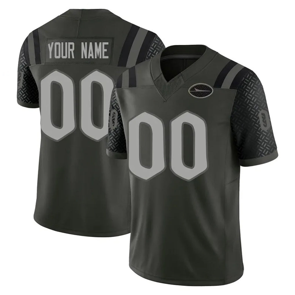 Parkc Custom NY.Jets Green Limited 2025 Rivalries Collection Home Game Any Name & Numbers Stitched Jerseys