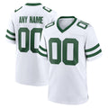 Parkc Custom NY.Jets White Legacy Home Game Any Name & Numbers Stitched Jerseys