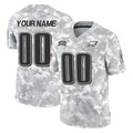 Parkc Custom P.Eagles Arctic Camo Salute to Service Limited Game Any Name & Numbers Stitched Jerseys
