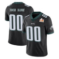 Parkc Custom P.Eagles Black Limited Vapor Untouchable Super Bowl LIX Home Game Any Name & Numbers Stitched Jerseys