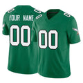 Parkc Custom P.Eagles Green Kelly Alternate Vapor F.U.S.E. Home Game Any Name & Numbers Stitched Jerseys