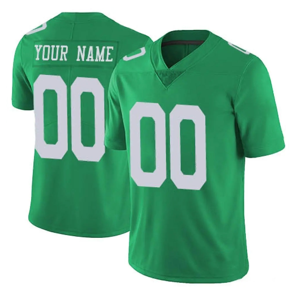 Parkc Custom P.Eagles Green Limited Vapor Untouchable Home Game Any Name & Numbers Stitched Jerseys