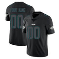 Parkc Custom P.Eagles Limited Black Impact Home Game Any Name & Numbers Stitched Jerseys
