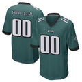 Parkc Custom P.Eagles Team Color Green Home Game Any Name & Numbers Stitched Jerseys