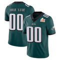 Parkc Custom P.Eagles Team Color Green Vapor Untouchable Super Bowl LIX Home Game Any Name & Numbers Stitched Jerseys