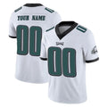Parkc Custom P.Eagles White Limited Vapor Untouchable Home Game Any Name & Numbers Stitched Jerseys