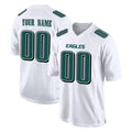 Parkc Custom P.Eagles White Tundra Fashion Home Game Any Name & Numbers Stitched Jerseys
