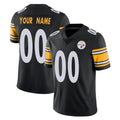 Parkc Custom P.Steelers Black Limited Vapor Untouchable Home Game Any Name & Numbers Stitched Jerseys