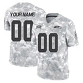 Parkc Custom S.Seahawks Arctic Camo Limited Salute To Service Home Game Any Name & Numbers Stitched Jerseys