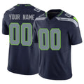 Parkc Custom S.Seahawks Navy Limited Vapor F.U.S.E. Home Game Any Name & Numbers Stitched Jerseys
