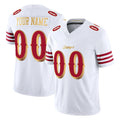 Parkc Custom SF.49ers White 2025 Rivalries Collection Game Limited Any Name & Numbers Stitched Jerseys
