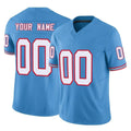 Parkc Custom T.Titans Light Blue Limited Vapor F.U.S.E. Home Game Any Name & Numbers Stitched Jerseys