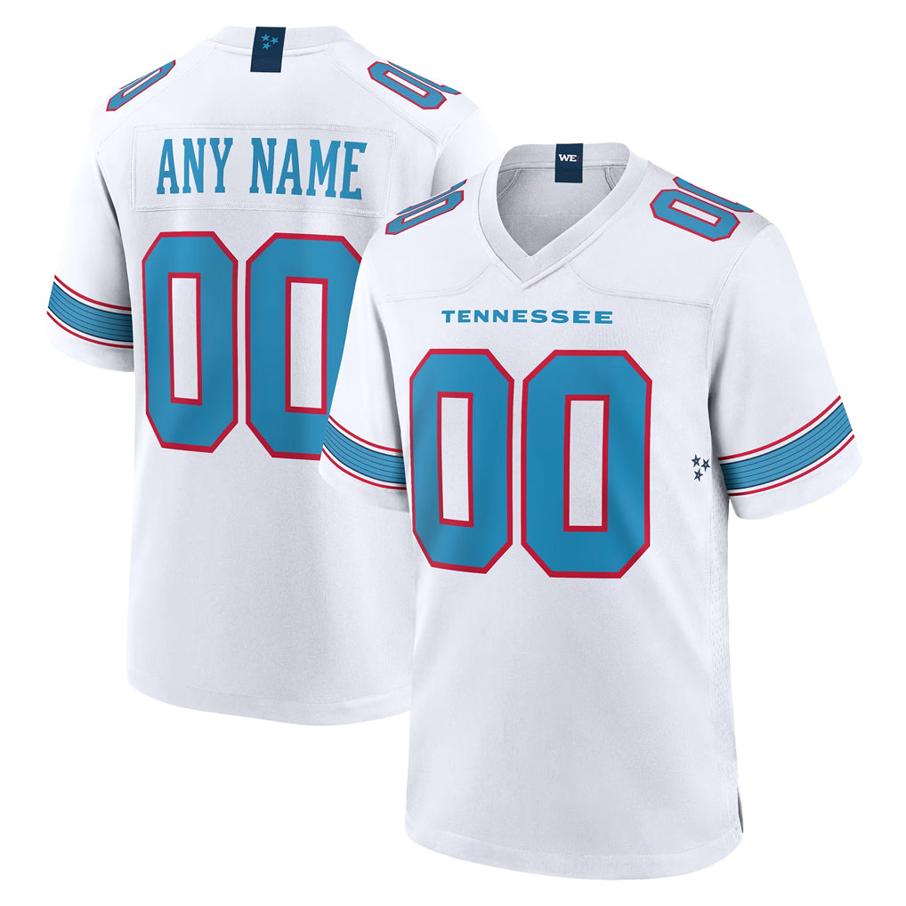 Parkc Custom T.Titans White 2026 Game Home Any Name & Numbers Stitched Jerseys