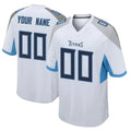 Parkc Custom T.Titans White Home Game Any Name & Numbers Stitched Jerseys