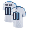 Parkc Custom T.Titans White Limited Vapor Untouchable Home Game Any Name & Numbers Stitched Jerseys