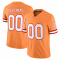 Parkc Custom TB.Buccaneers Orange Limited Vapor F.U.S.E. Home Game Any Name & Numbers Stitched Jerseys