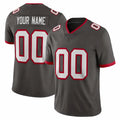 Parkc Custom TB.Buccaneers Pewter Limited Alternate Vapor Home Game Any Name & Numbers Stitched Jerseys