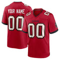 Parkc Custom TB.Buccaneers Red Home Game Any Name & Numbers Stitched Jerseys