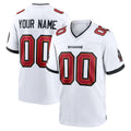 Parkc Custom TB.Buccaneers White Home Game Any Name & Numbers Stitched Jerseys